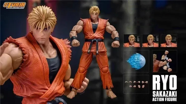 【MT】In Stock Original Storm Toys King of Fighters 98UM Ryo Sakazaki Complete Set of 6-inch Action Figure Model Toy Series