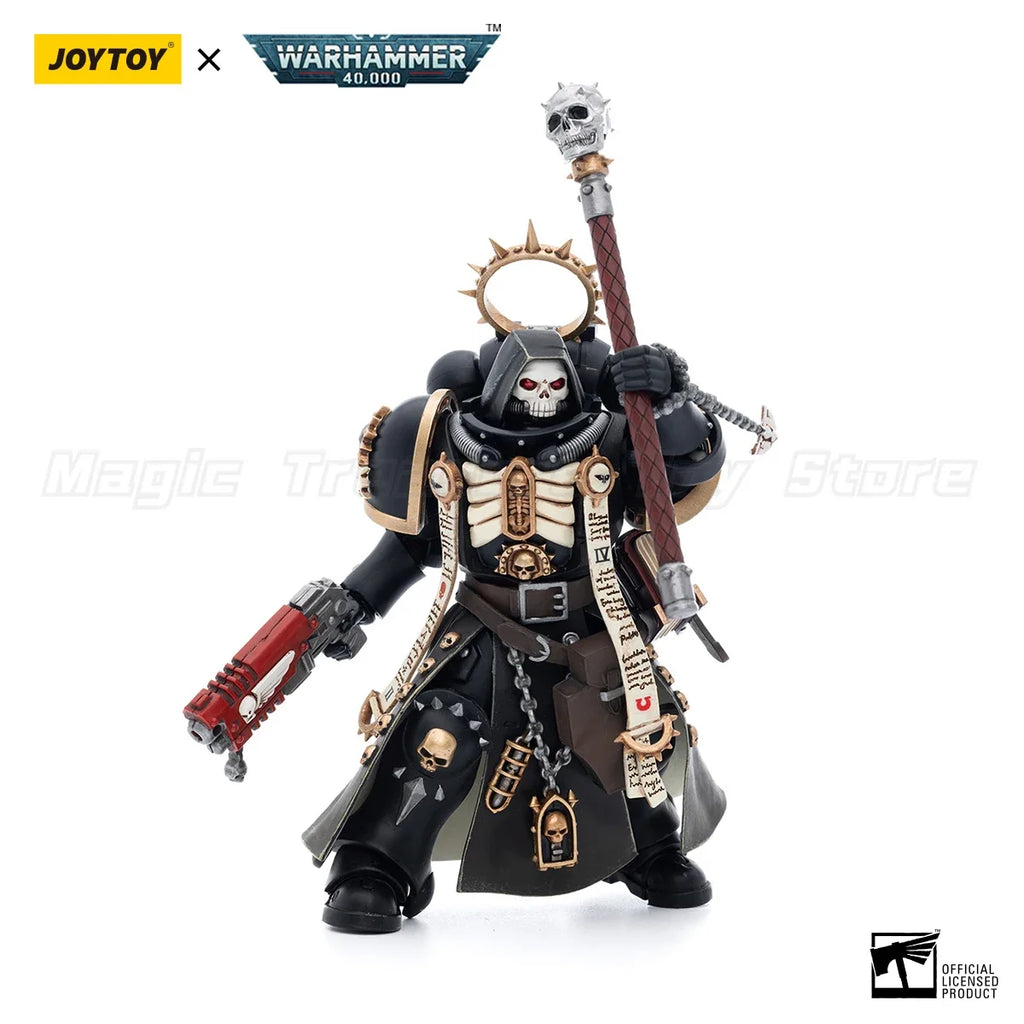 【MT】JOYTOY 1/18 Action Figure Warhammer 40K Ultramarines Primaris Chaplain Brother Varus Model Toy Gift