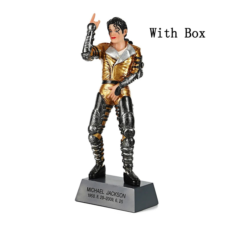 Soul Singer Michael Jackson Action Figure Tiptoe Dance Resin Model Toys