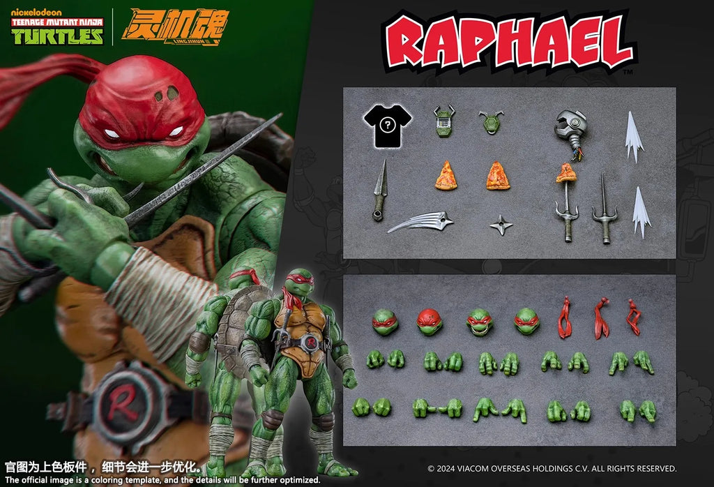 In Stock Ninja Turtles Teenage Mutant Ninja Turtles Raphael Leonardo Teenage Mutant Ninja Turtles 1/12 Action Figure