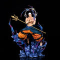 One Piece Enel Gk Action Figure Led Light Up Three Head Sculpt Pvc Collectible Model Figurine Ornament Adult Desktop Ornament
