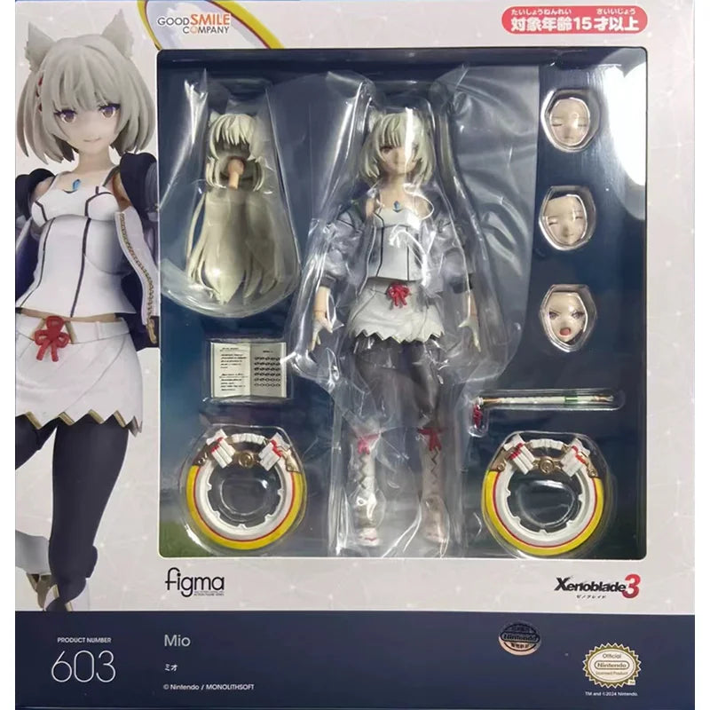100% Original Figma 603 Xenoblade Chronicles 3 Mio In Stock Anime Action Collection Figures Model Toys