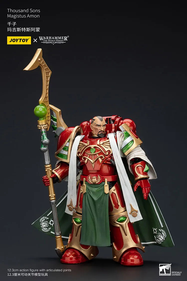 JOYTOY Warhammer "The Horus Heresy" Thousand Sons Magistus Amon Actionfiguren Dekoration Geschenk Original Kollektion Puppenspielzeug