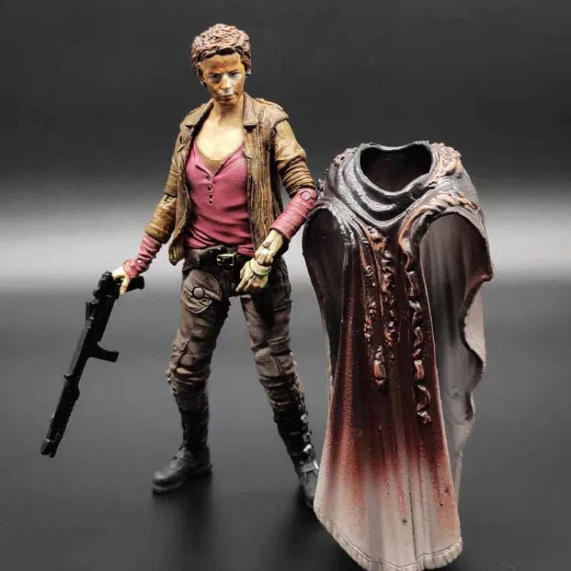 Genuine Bulk 5 Inch Action Figure Rick Grimes Morgan Jones Andrea Pvc Anime Model Collectible Toy