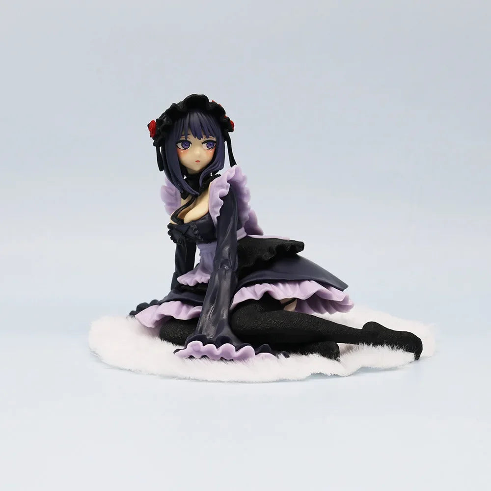 12CM Anime Figure Black Maid Outfit Kitagawa Marin Action Figure Shizuku Kuroe Figurine Collection Model Toy Gift