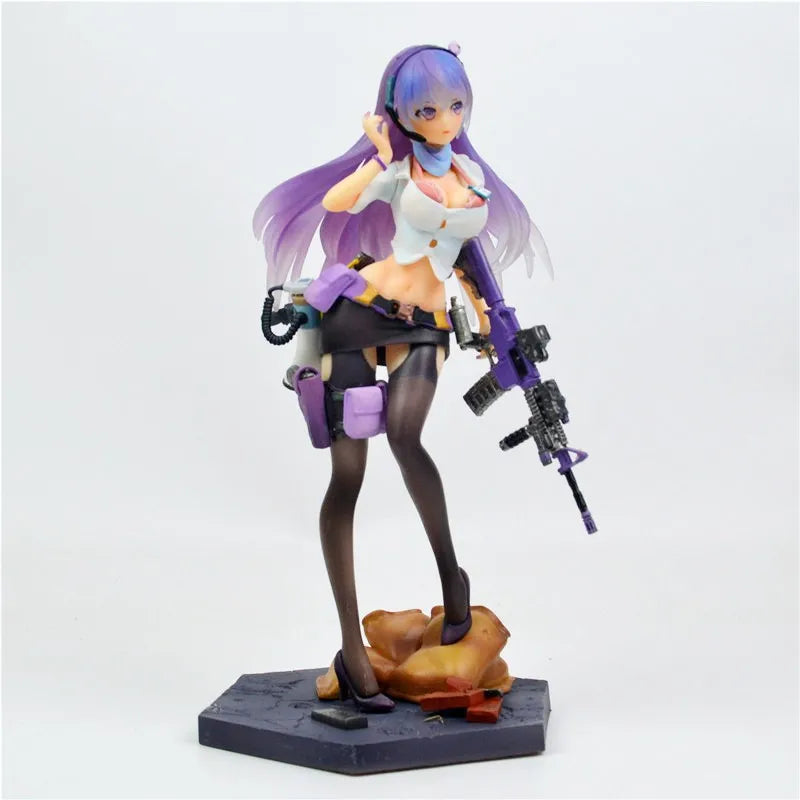 Anime After-School Battlefield Figuren Allrounder ELF Sexy Figur PVC Statue Modell Puppe Sammlerstück Zimmerdekoration Geschenk 21CM