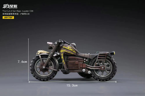 1/18 JOYTOY 3.75inch Action Figure Motorcycle The Cult of San Reja Luyster C30 Anime Model Toy in Stock