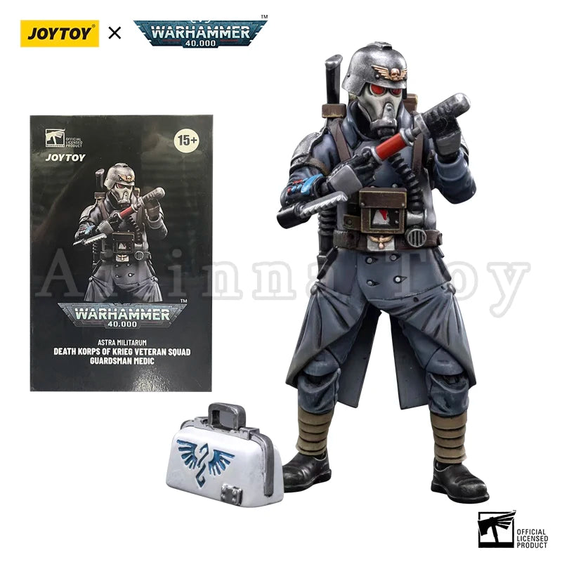 [Pre-Order]JOYTOY 1/18 Action Figure (6PCS/SET) Death Korps Of Krieg Re-issue Version Anime Collection Military Model