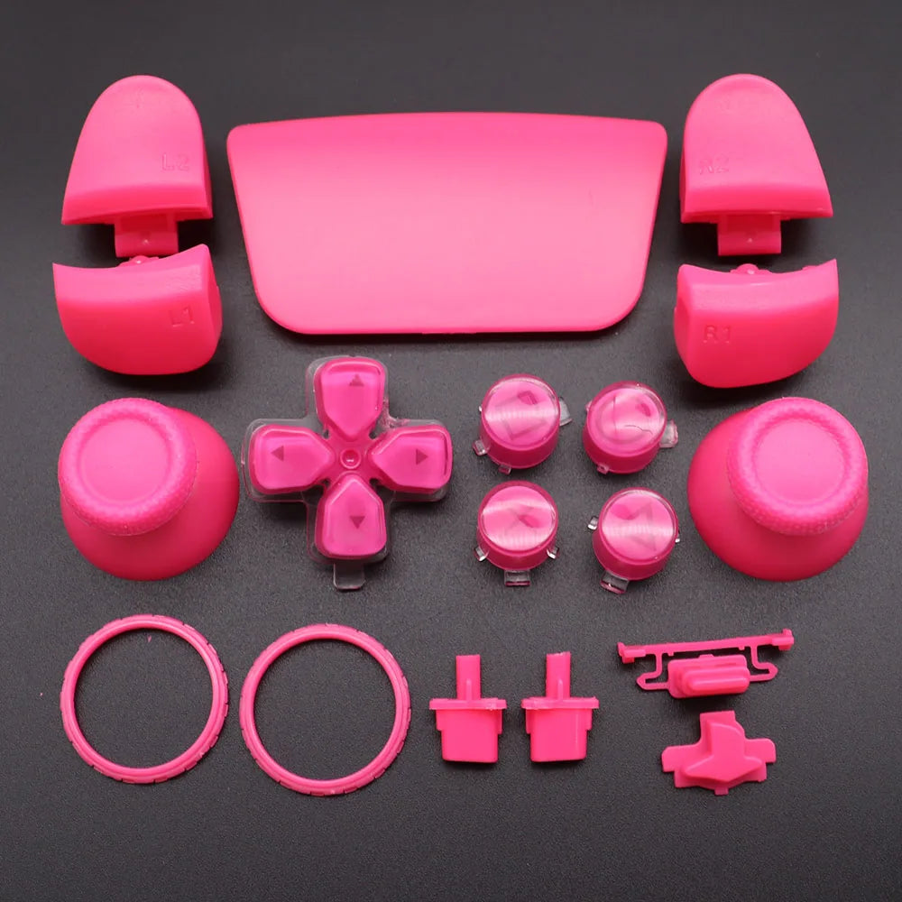 Ersatztasten-Set D-Pad L1 R1 L2 R2 Trigger-Taste Schlüssel-Akzentring für PS5 V3 3.0 BDM-030 Controller