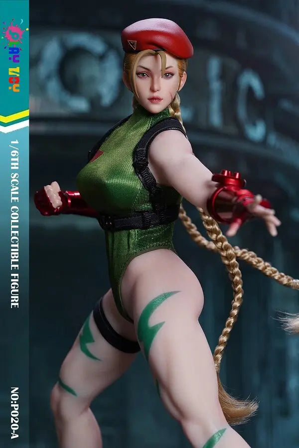 In Stock PLAY TOY 1/6 Fighting Female Warrior Jiami NO:P020-AB Animation Character Model Action Figure Toy Collection Gift