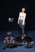 Pre-sale Mr.Z 1/6 Scale Female Soldier City Girl Rui & Lei Movable Eyes Figurine 12'' Action Figure Full Set Collectible Gift