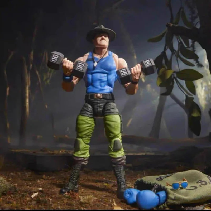 New Original Hasbro G.I. Joe GI Joe Classfied Series 129 Mad Marauders SGT Slaughter Action Figure Collection Toys Ornaments