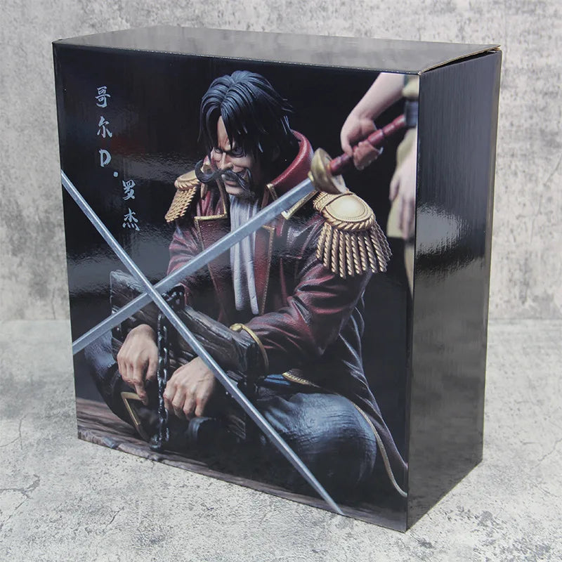 26cm One Piece Anime Figure Gol D Roger Sentenced Platform Action Figurine Pvc Statue Model Decoration Doll Christmas toy Gifts