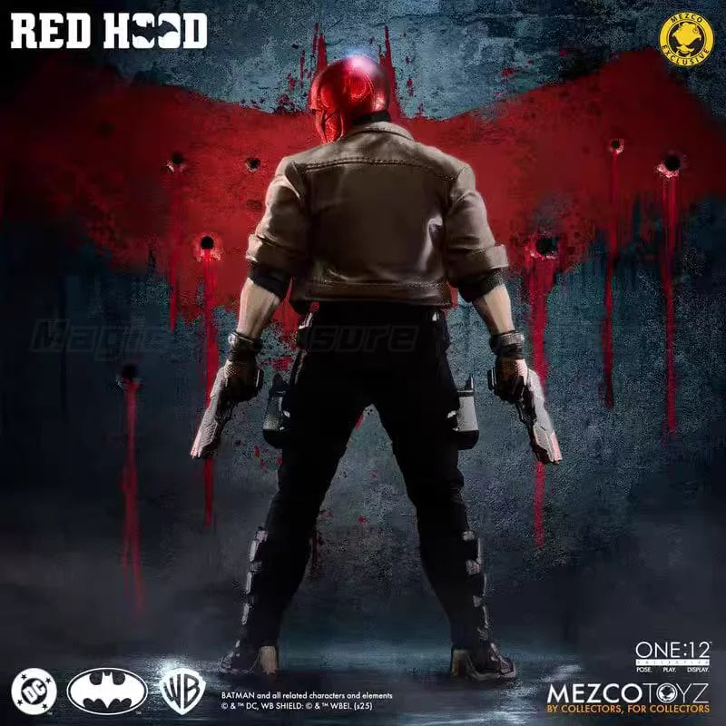 【In Stock】Mezco One:12 Red Hood Batman Family 6-inch Action Figure