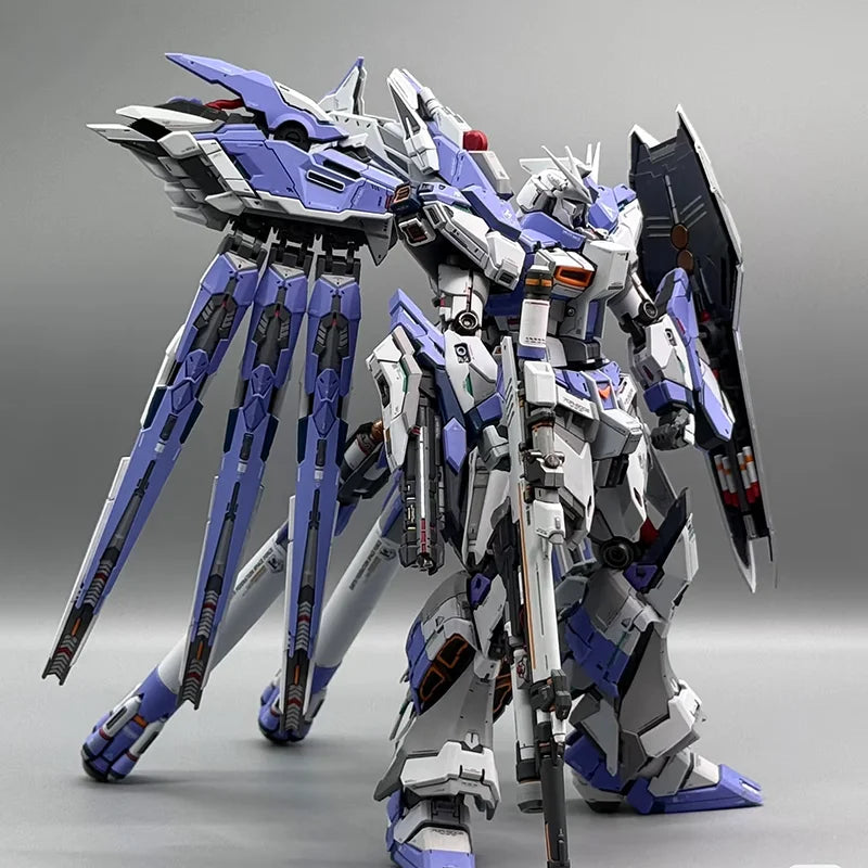 In Stock V-TIGER VT01 02 MG 1/100 RX-93 Alloy Skeleton Assembly Model Kit Action Figure Plastic Model Toy for Christmas Gift