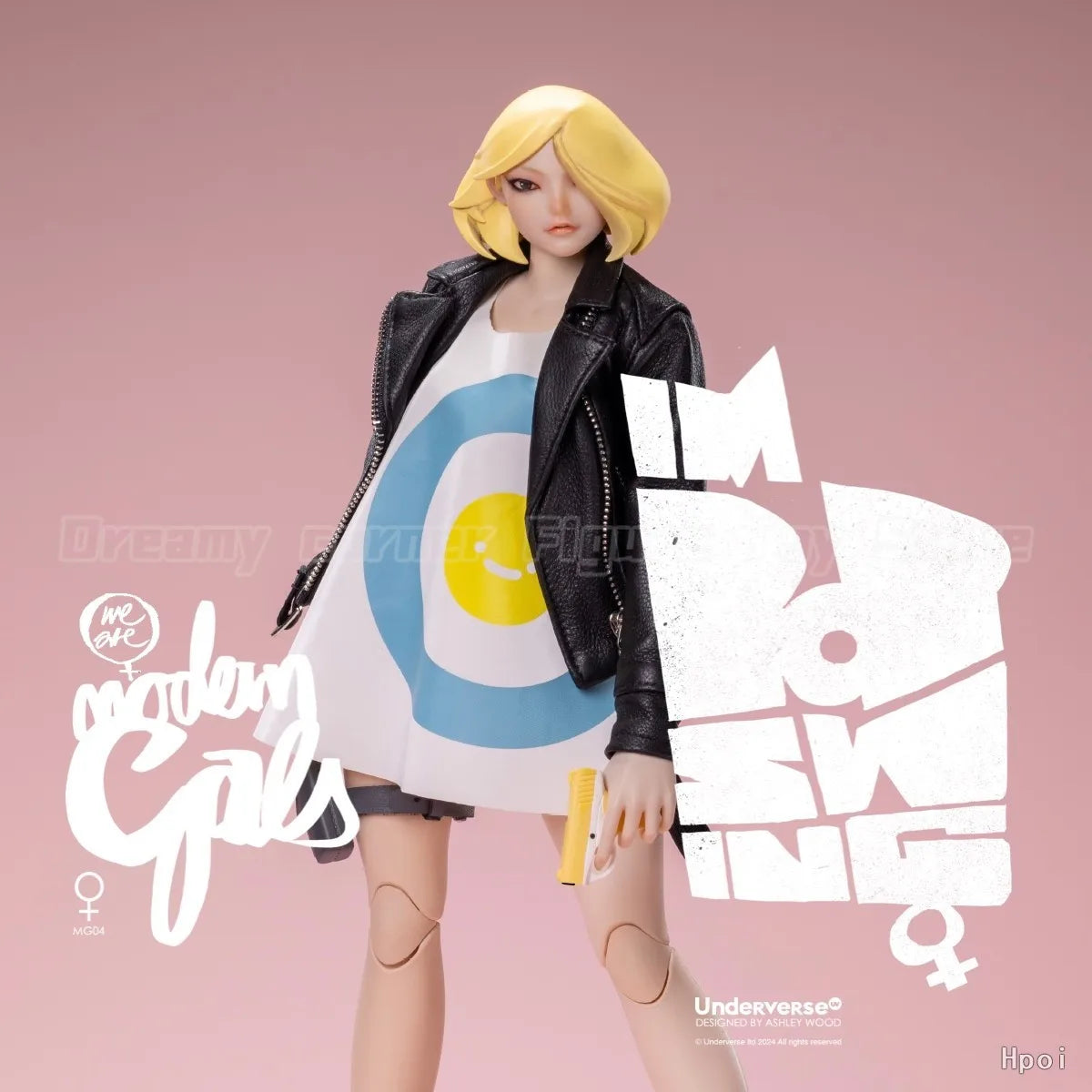 【In Stock】Original Underverse MODERN GALS POPSWING 1/6 Action Figure Toy Model Collection Gifts