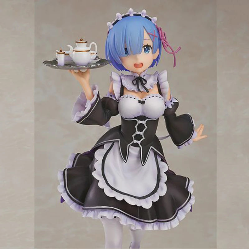 In Stock Genuine GOOD SMILE COMPANY Re:Zero Kara Hajimeru Isekai Seikatsu Rem 1/7 Collection Series Model Cartoon Character