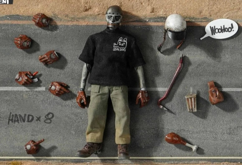 【Original】Coal Dog DAMTOYS PES038 PES040 Death Gas Station Series Mr.silent 1/12 Scale Action Figure Model Toy