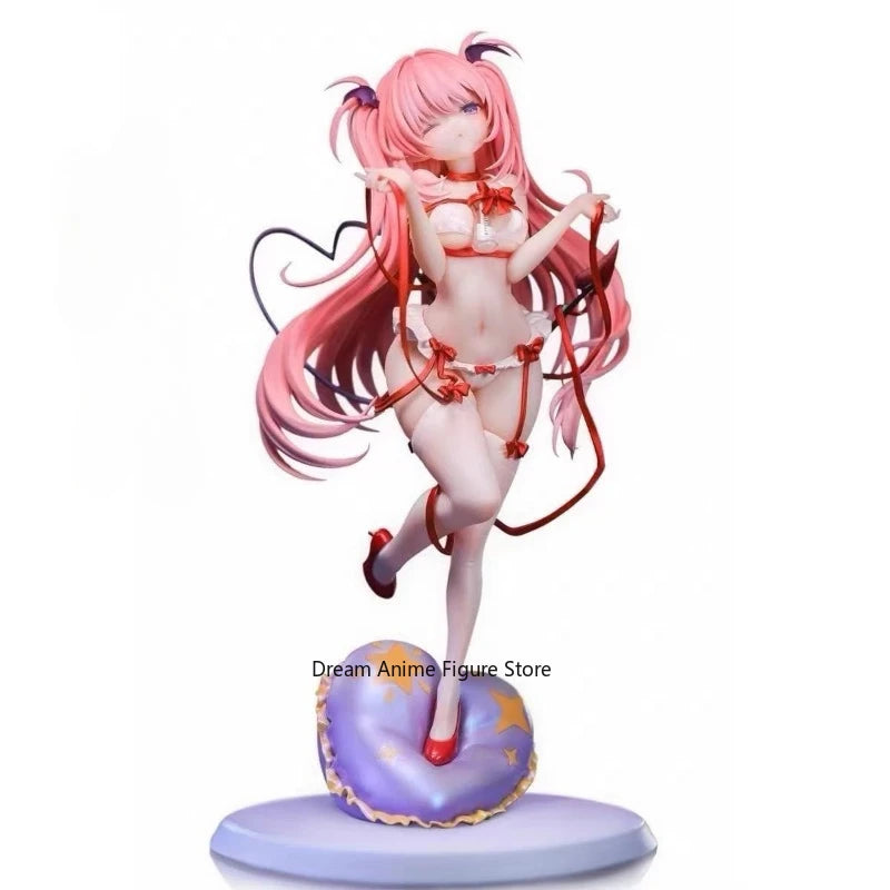 In stock. Original Bunny Girl Rurumu 1/6 scale figure, decorative ornament, collectible gift, 25cm in height.