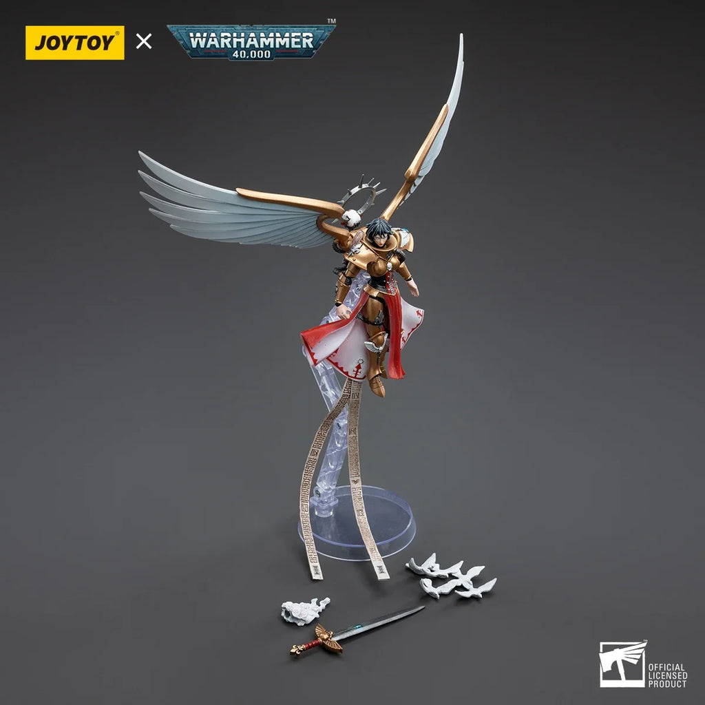 【MT】 JOYTOY 1/18 Action Figure Warhammer 40K Adepta Sororitas Celestine The Living Saint Model Toy Gift Collection