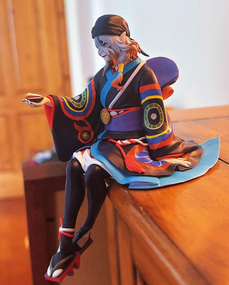 Genuine Original Furyu Mononoke Medicine Seller Kusuriuri Anime Figure Noodle Stopper Model Desktop Ornament Toys Collect