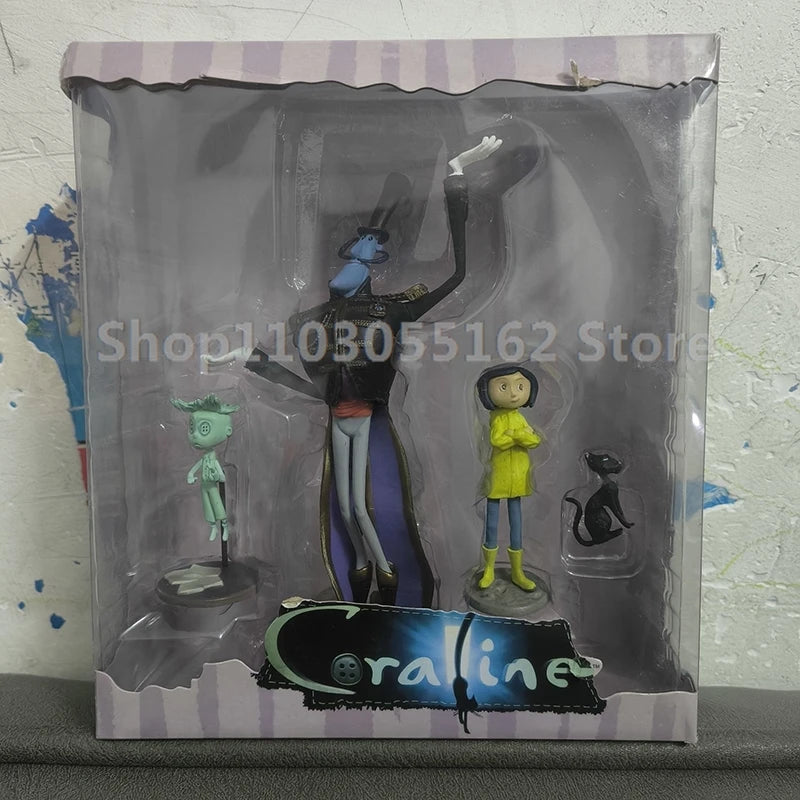 Mr. Jones‌ Ghost Father‌ Character Coraline & the Secret Door Action Figure Anime Coraline Charlie Jones‌ Figure Collection Toy