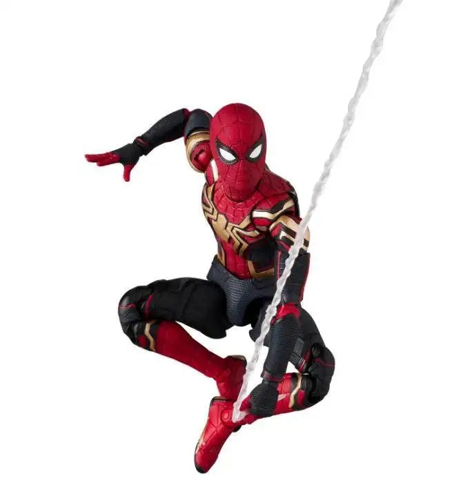 In Stock Originate MAFEX 245 Spider Man Integrated Suit Movability Model Toys Collect Spider-Man: No Way Home ACTION FIGURE