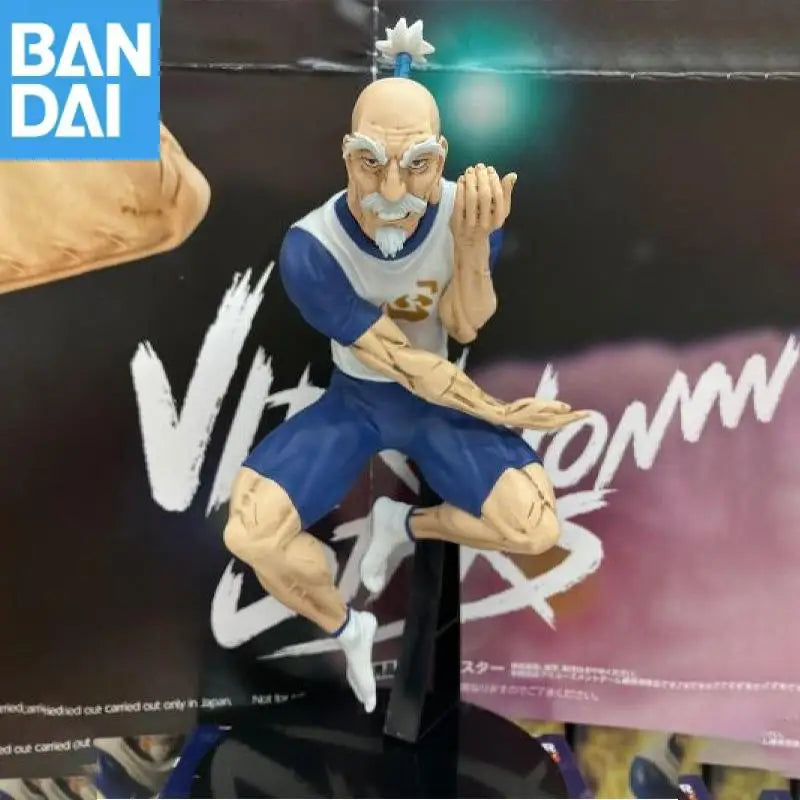 Оригинална Bandai Namco Banpresto на склад Hunter Hunter Aizakku Netero Meruem Vibration Stars Desktop Ornament Collector Toy Gift
