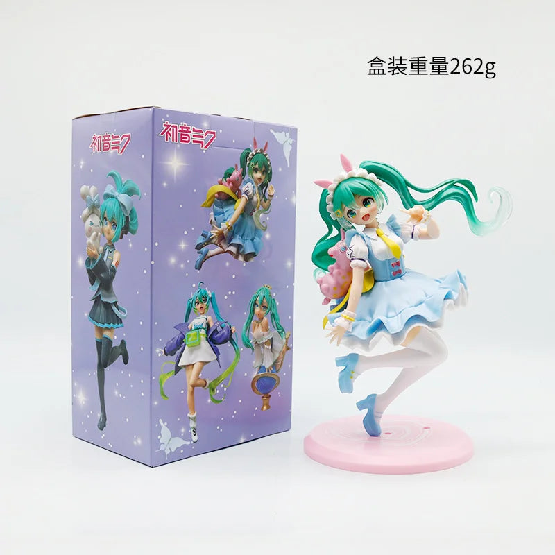Hatsune Miku Fairy Tale Princess Handmade Anime Future Sweet and Cute Girls Anime Peripheral Model Bedroom Desktop Decoration