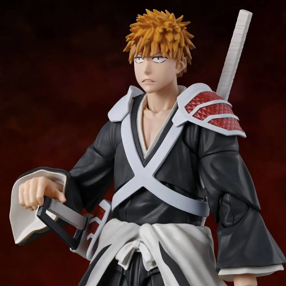 New Shinigami Anime Figure Kurosaki Ichigo Action Figures Bleach  The Thousand Year Blood War Kurosaki Ichigo Statue Model Toys