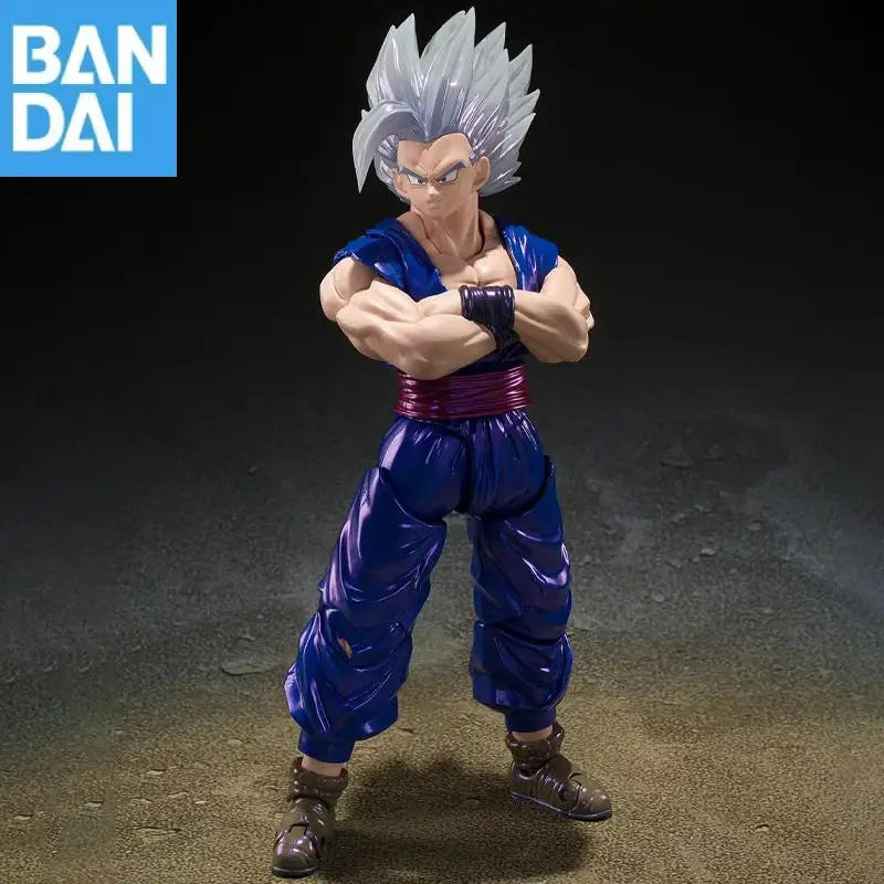 Genuine BANDAI 2025 CJ SDCC S.H.Figuarts Exclusive Edition Son Gohan BEAST Action Figure Model Original Collector Figurine Toy