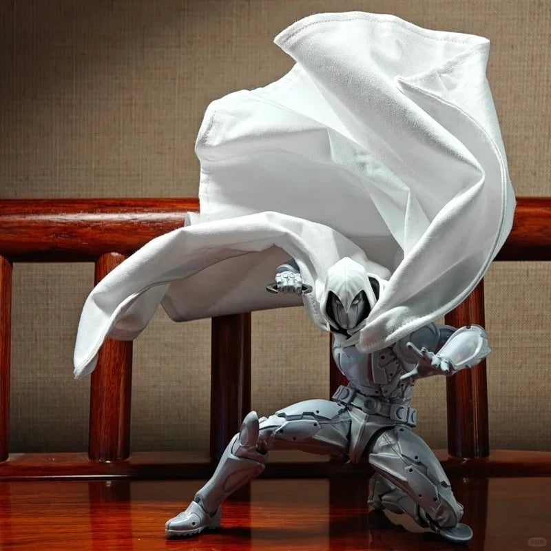Kaiyodo Revoltech Yamaguchi No.178 Action Figure Moon Knight Set Garage Kit Mechanical Knight Action Figure Collect toys Gifts