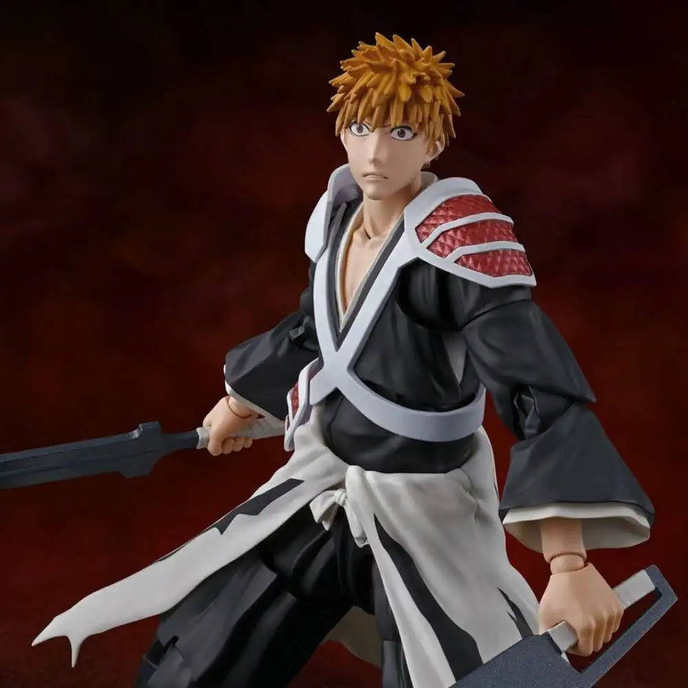 New Shinigami Anime Figure Kurosaki Ichigo Action Figures Bleach  The Thousand Year Blood War Kurosaki Ichigo Statue Model Toys