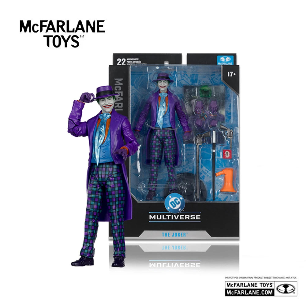 McFarlane Toys Collector Edition 7in #57 Jack Nicholson 1989 The Joker 18cm Action Figure ﻿Garage Kit DC Multiverse Model Doll