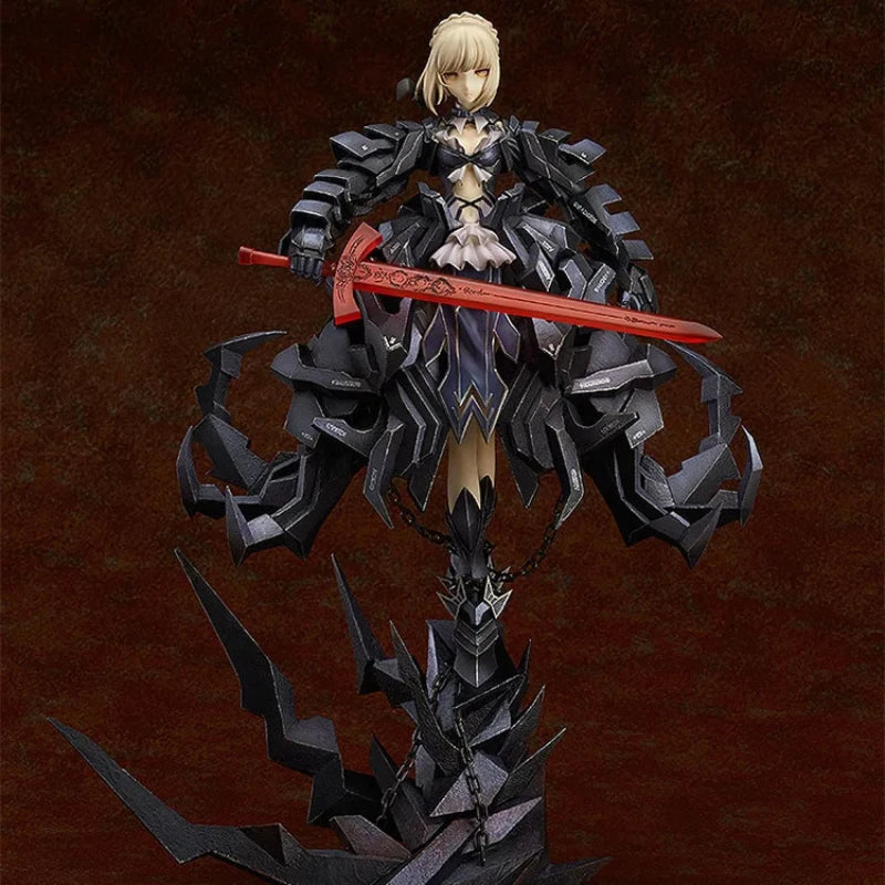 23cm Fate/Stay Night Black Sabar Huke action figure Handmade Sculpture Doll Desktop Model Ornaments collection Gift toys