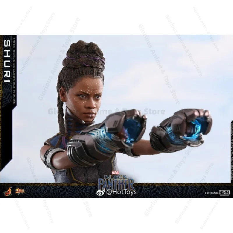 24-hour Shipment HT Hottoys Black Panther Sister Reunion 3 Shuri Su Rui Princess MMS501 1/6 Gift Collection Mobile Model