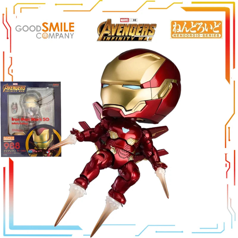 GSC Produces Q-version of The Nendoroid Avengers: Infinity War Anime, Iron Man Character Model, As A Holiday Gift for Friends