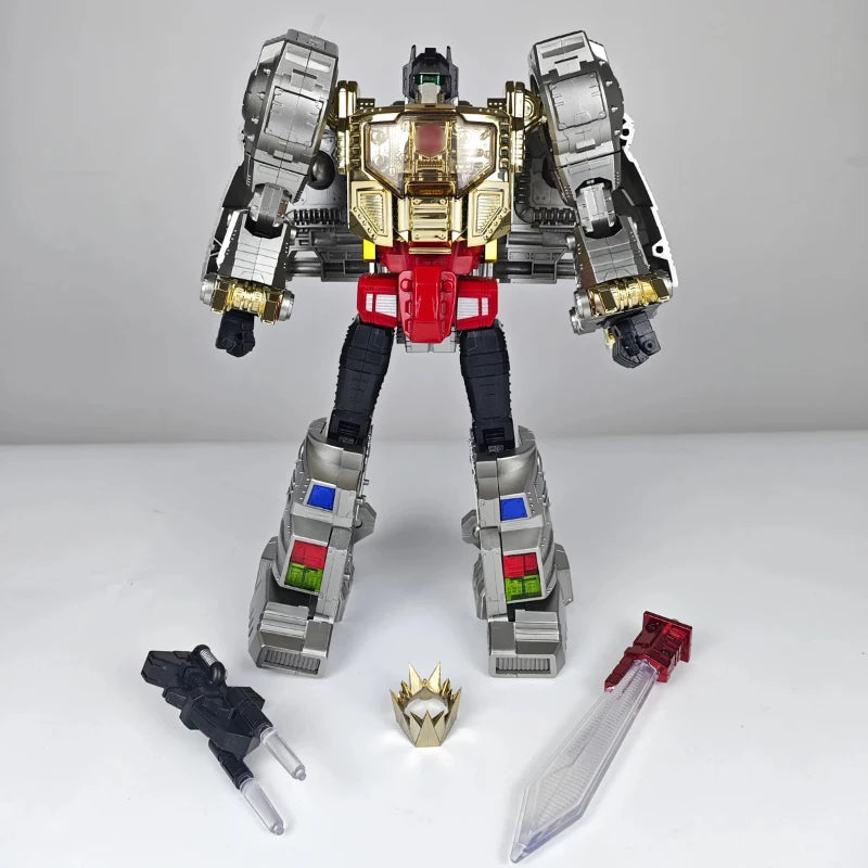 【In Stock】Transformed Toys MP-08 Enlarged Version Metallic KO Version Steel Cable Moving Humanoid Toy 29cm Gift