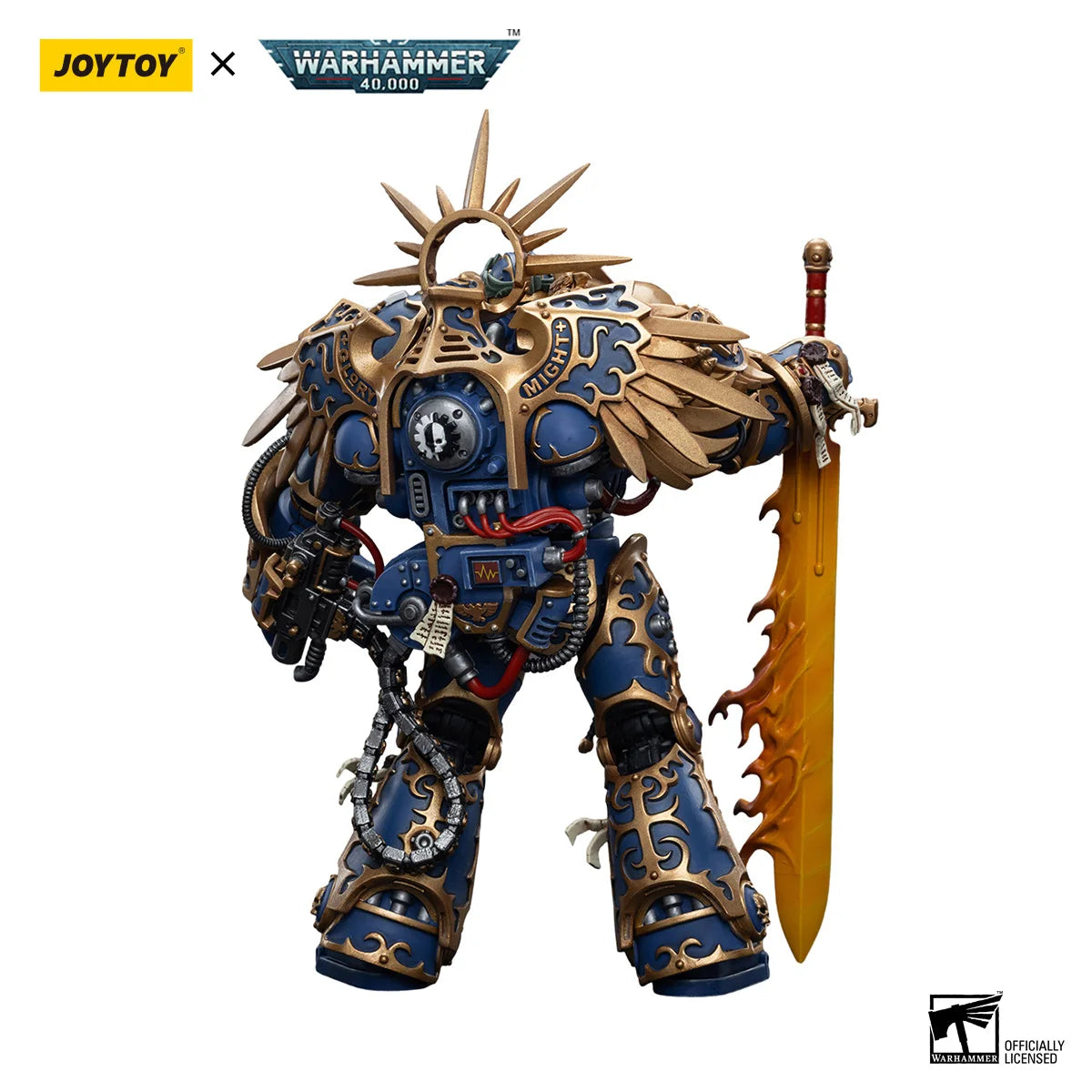 [IN STOCK]JOYTOY Warhammer 40K Action Figure 1/18 Ultramarines Primarch  Roboute Guilliman Model birthday