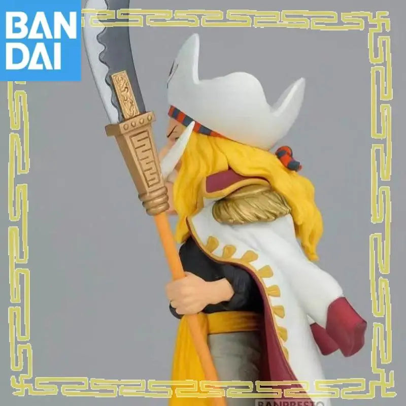 Genuine Bandai Namco Banpresto One Piece Edward Newgate Super Wcf Q Version Pvc Figure Model Collector Desktop Ornament Toy Gift