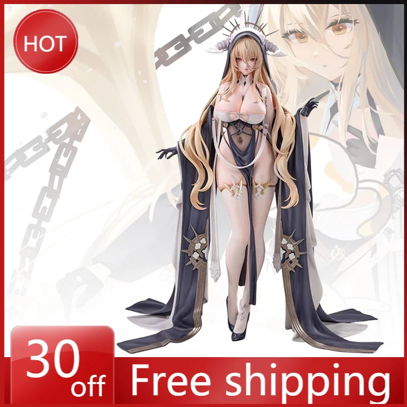 Original 31cm Azur Lane Figure Implantable Stand Model Anime Game Collection Desktop Ornaments Room Decoration Holiday Gifts Toy
