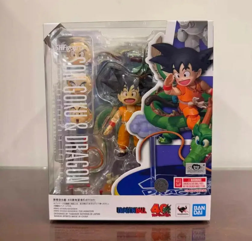 Spot SaleOriginal BANDAI S.H.Figuarts SHF SON GOKU Dragon 40th Anniversary Edition In Stock Anime Action Collection Figures Mol