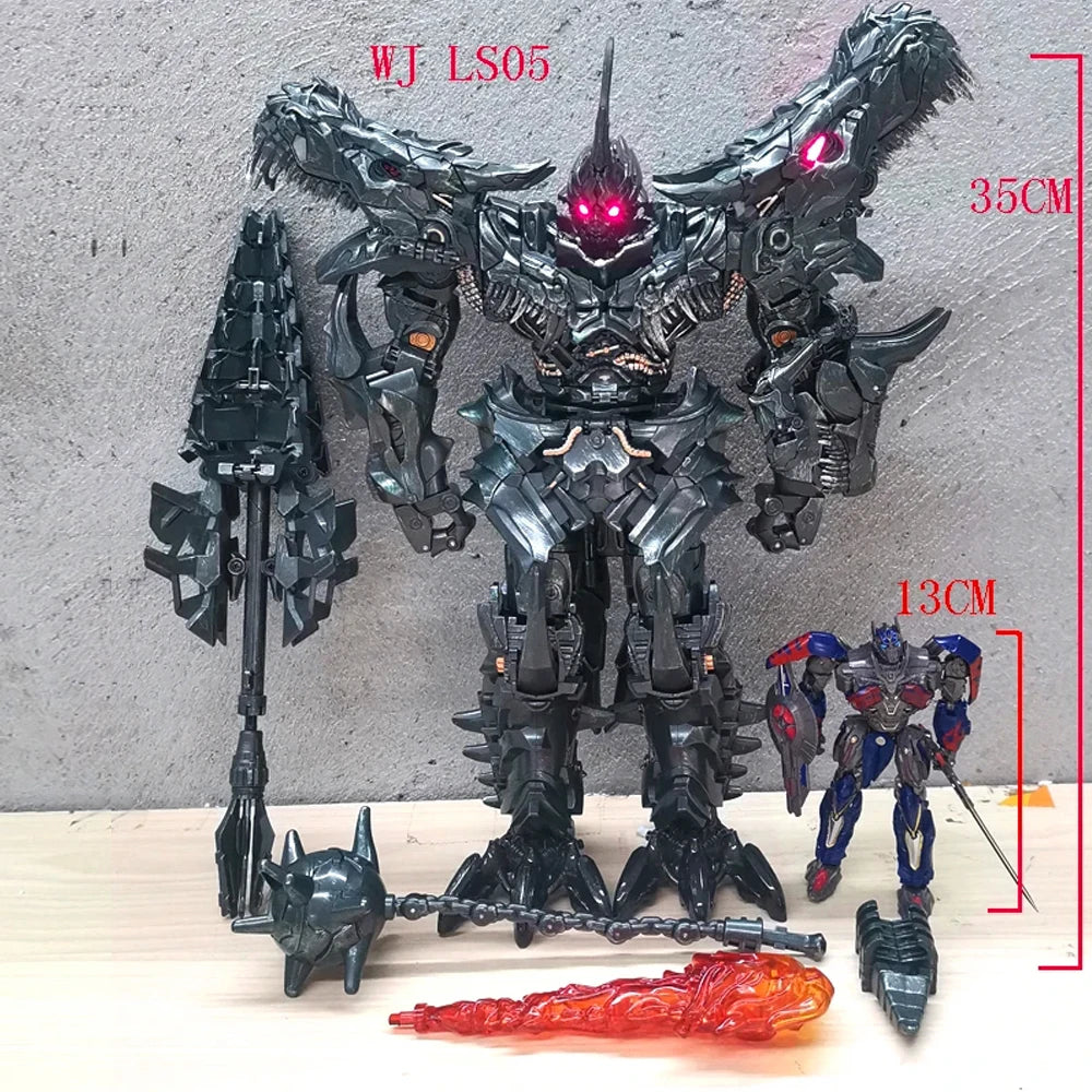 Zeus ZS01 Shockwave Transformation Toys Weijiang Grimlock W8600 LS05 Universe Guardian Action Figure Deformation Robot Model