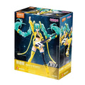 Original Genuine Blokees Model Kits Fantastics Series Hatsune Miku Vocaloid Hatsune Miku Assembling Toys Model Building Blocks