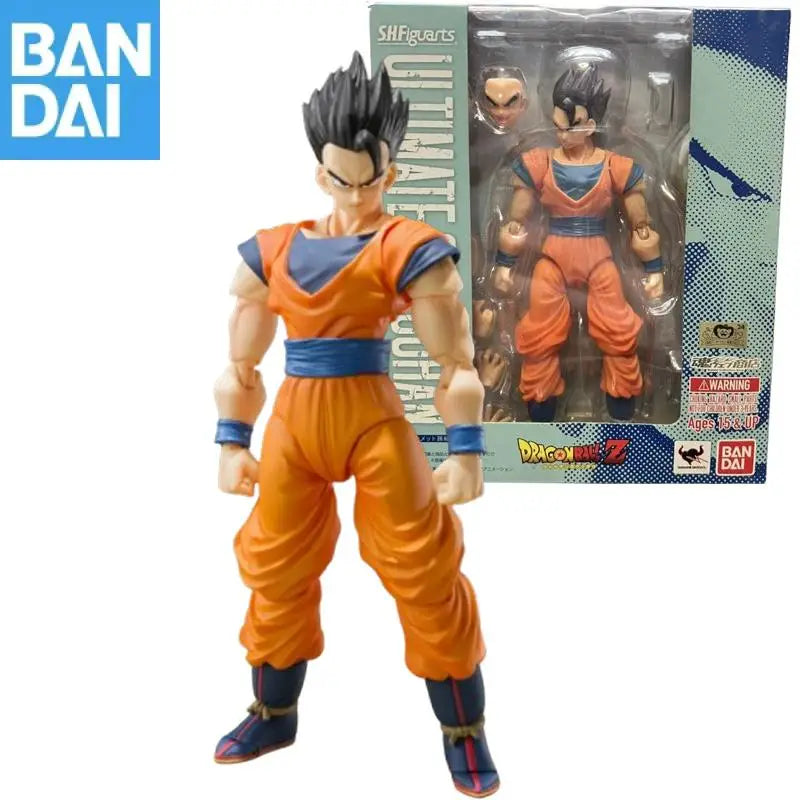 BANDAI SHFiguarts DRAGON BALL Z Ultimate Son Gohan Actionfigur Modell auf Lager Original Festival Geschenk Sammlerfigur Spielzeug
