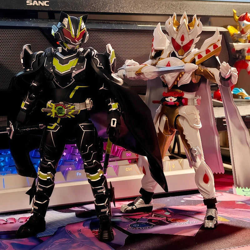 SHF Authentic Kamen Rider Geats Movable Action Figure Magnum Form Anime Collection Model For Anime Enthusiasts In Stock