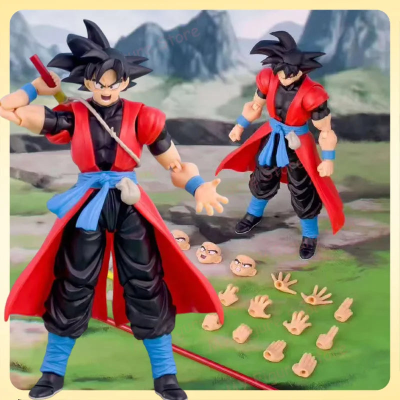 Demoniacal Fit Goku Time and Space Vanguard Figure Dragon Ball Time and Space Son Goku Action Figure Rang Dbz Statue Kid Toy