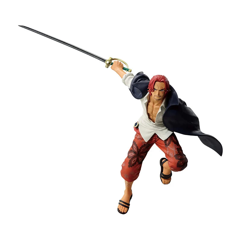 In Stock Bandai Original Banpresto ONE PIECE BRC Shanks Anime Action Figure Model Figures Toys