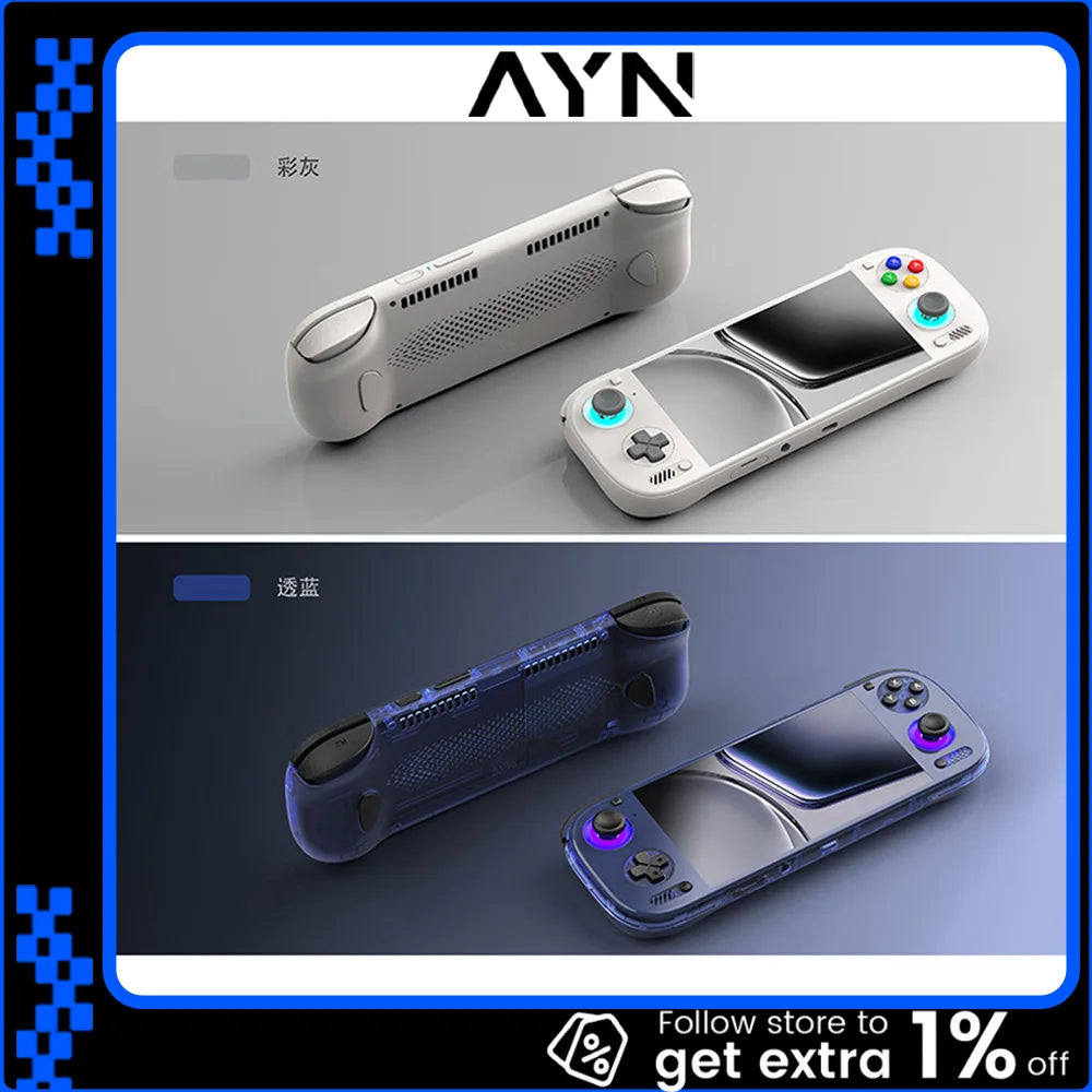 AYN Odin 3 Game Console 6Inch 1080P 120Hz AMOLED Screen Game Console 8000mAh Hall-Effect Joystick/Trigger Handheld Game Consoles