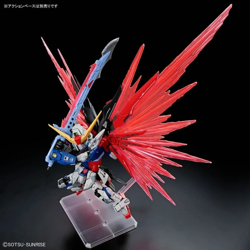 In Stock Genuine Bandai Gundam Model Kit MGSD ZGMF-X42S Destiny Gundam Z.A.F.T. Anime Action Figure Collection Assembly Model